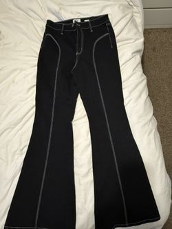 Black Bootcut Pants