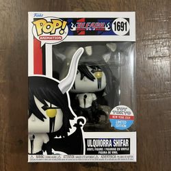 Ulquiorra Funko Pop Bleach NYCC 2024 Toy Tokyo Sticker 1691