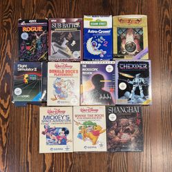 Vintage Tandy Color Computer Games Lot