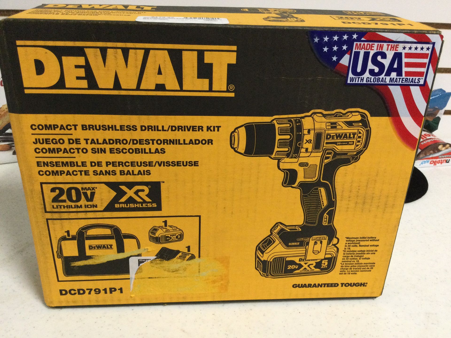 DeWalt Compact Brushless Drill/Driver Kit