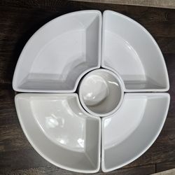 Lazy Susan-with Dishes