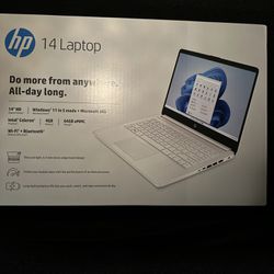 Hp 14 Laptop (brand new)