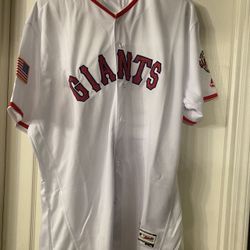 Barry Bond Stars And Stripes Jersey 