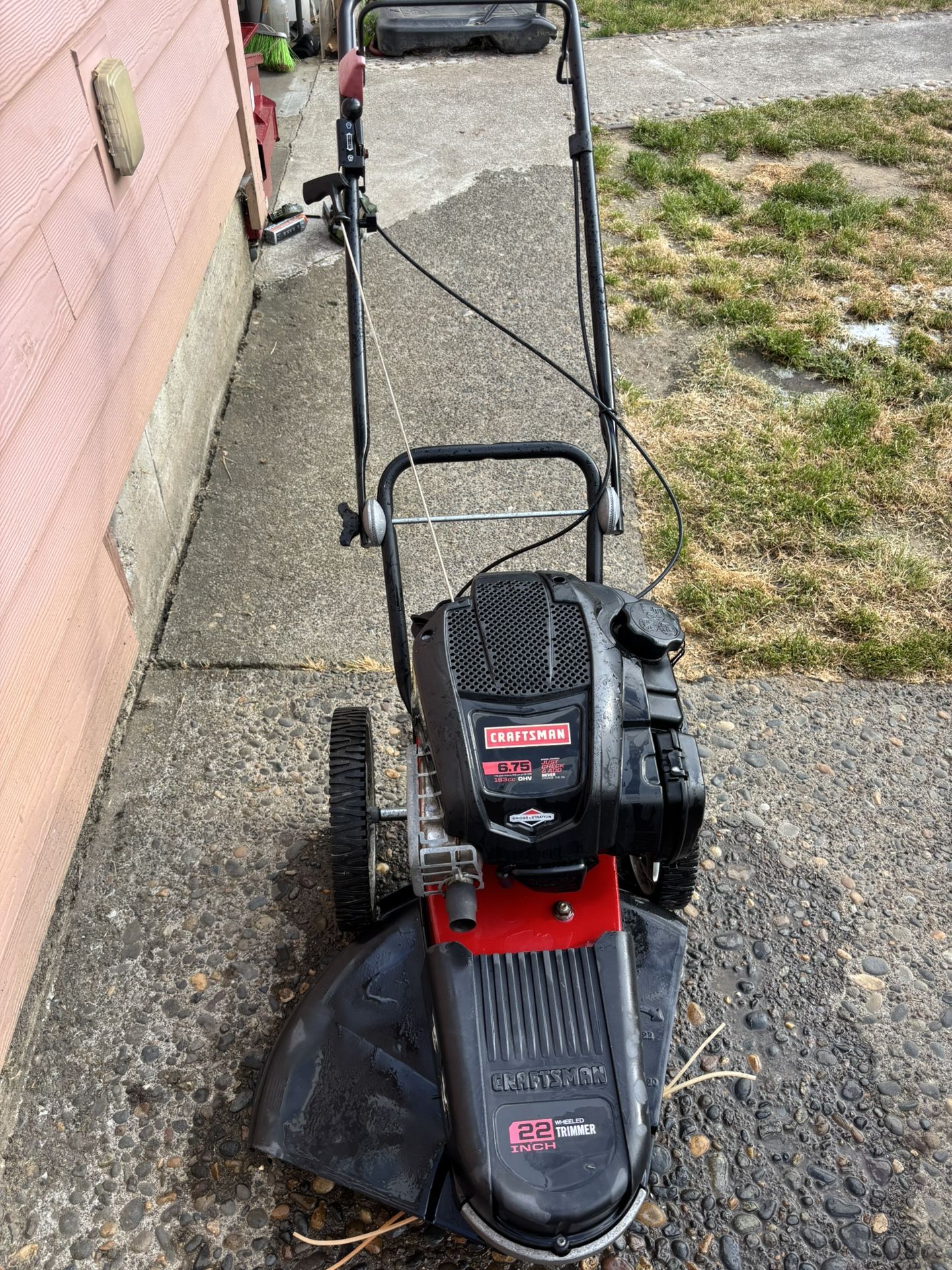 22 Inch Wheeled Trimmer