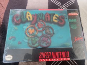 Claymates SNES NEW SEALED **