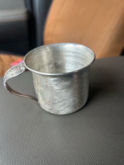 Sterling Silver Cup & Spoon 94grams Total