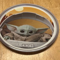 Disney Star Wars The Mandalorian Child Baby Yoda Grogu Small Plate Zak Designs 