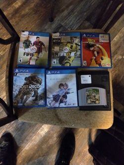 Assorted video games
