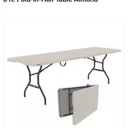 8 Ft folding table