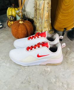 Nike Air Max Motion 2 White/Track Red Mesh Sneakers US 11 CD5440-100