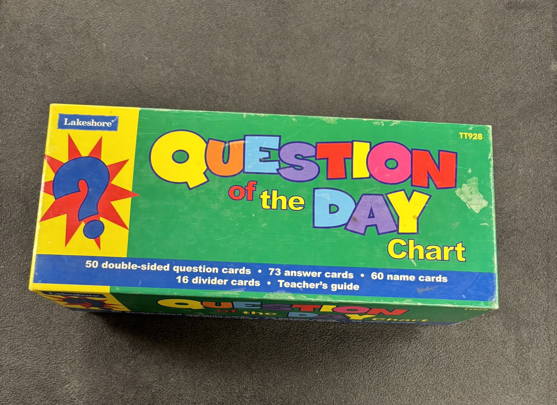 Question Of The Day Learning Cards