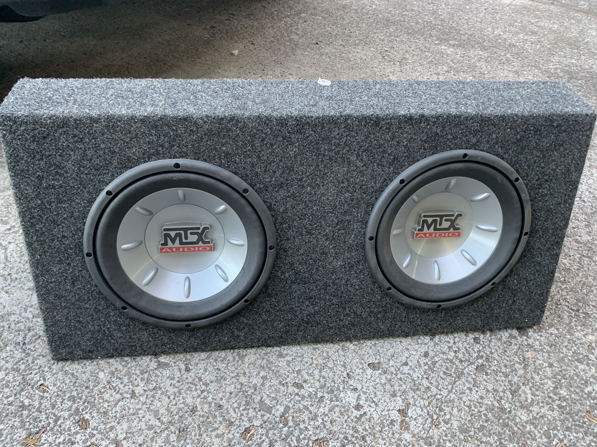 Subwoofer Box & Amp