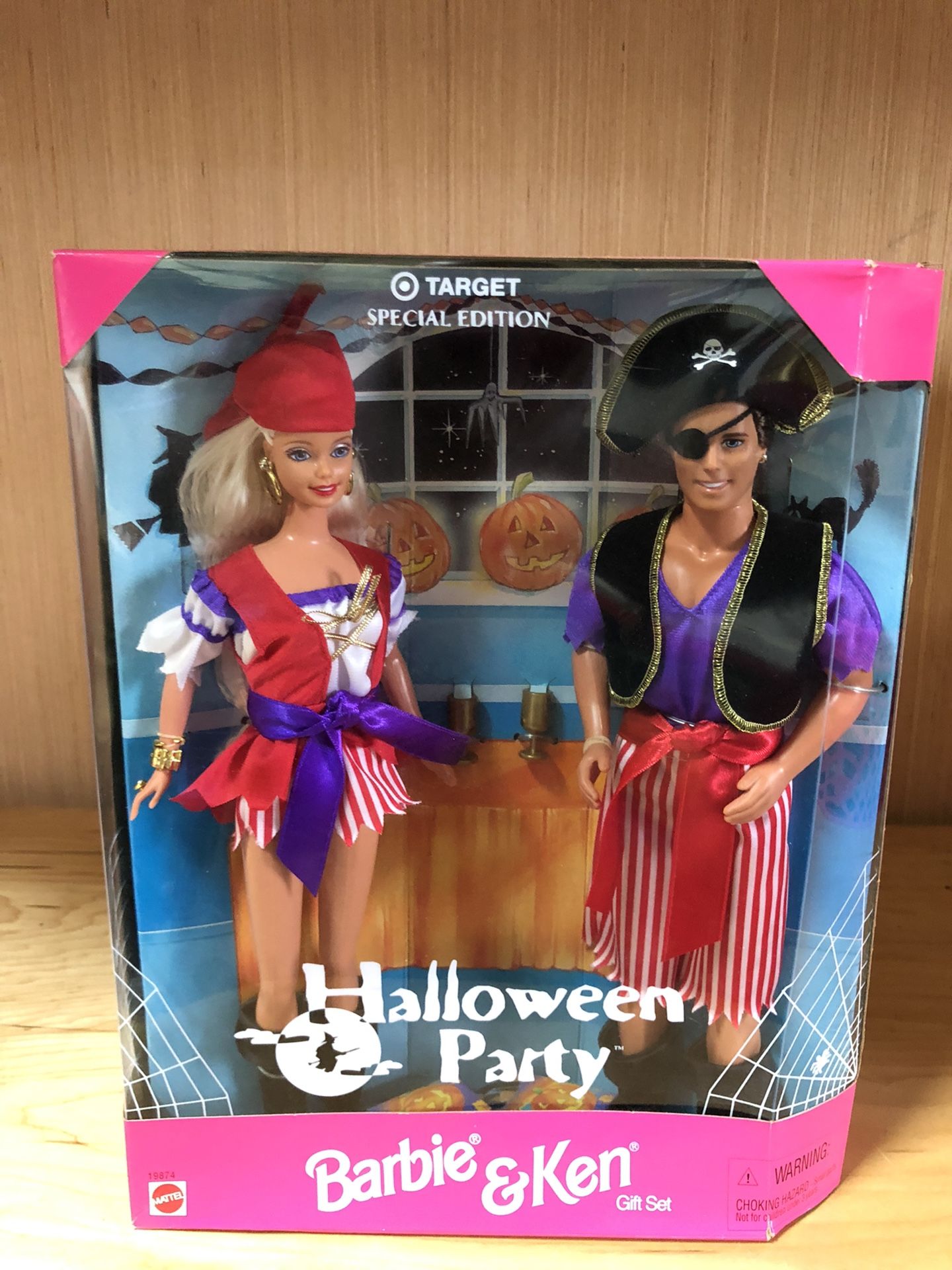 1998 Halloween Party Barbie and Ken