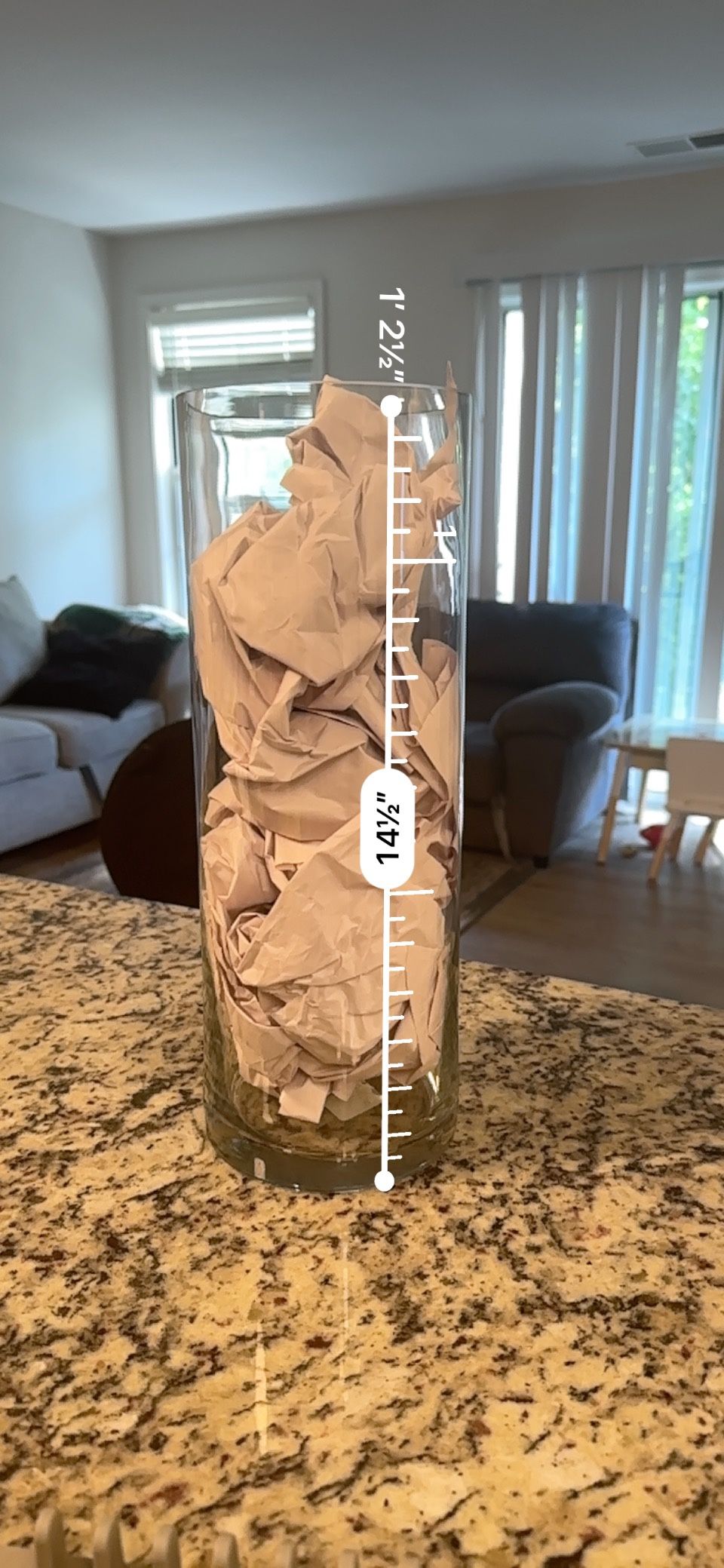 Clear Glass Vase