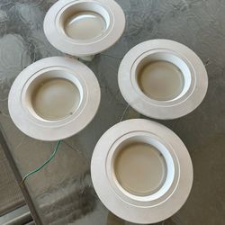 Recessed LED Lights Dimmable All 4 For $20