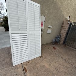 Free Sliding Shutter X2 Panels 