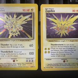 Zapdos Pokemon Cards Holo