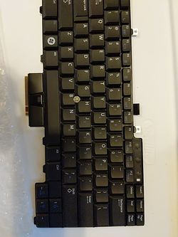 Free Dell laptop keyboard missing rubber trackpoint