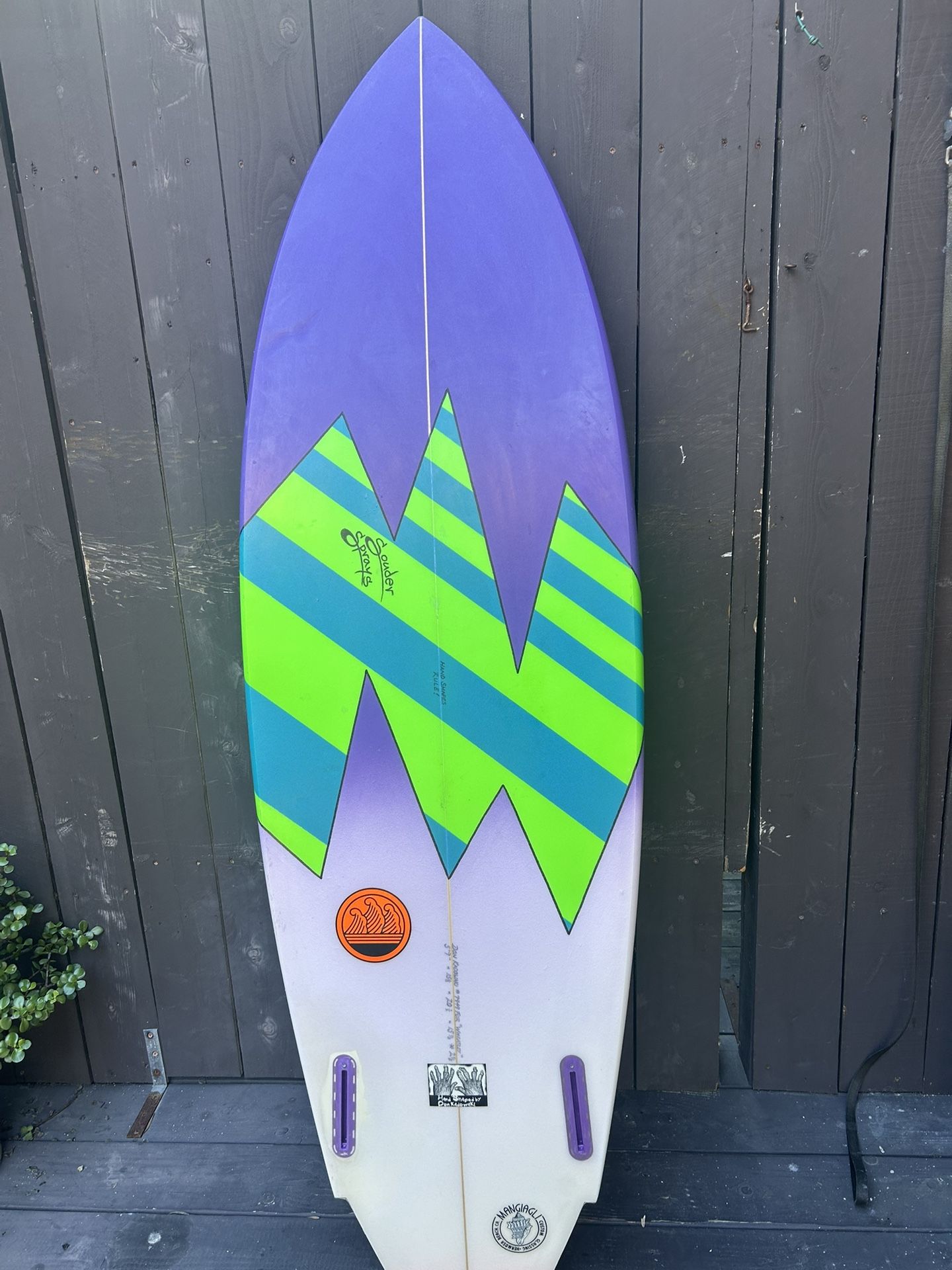 Twin Fin Surfboard 