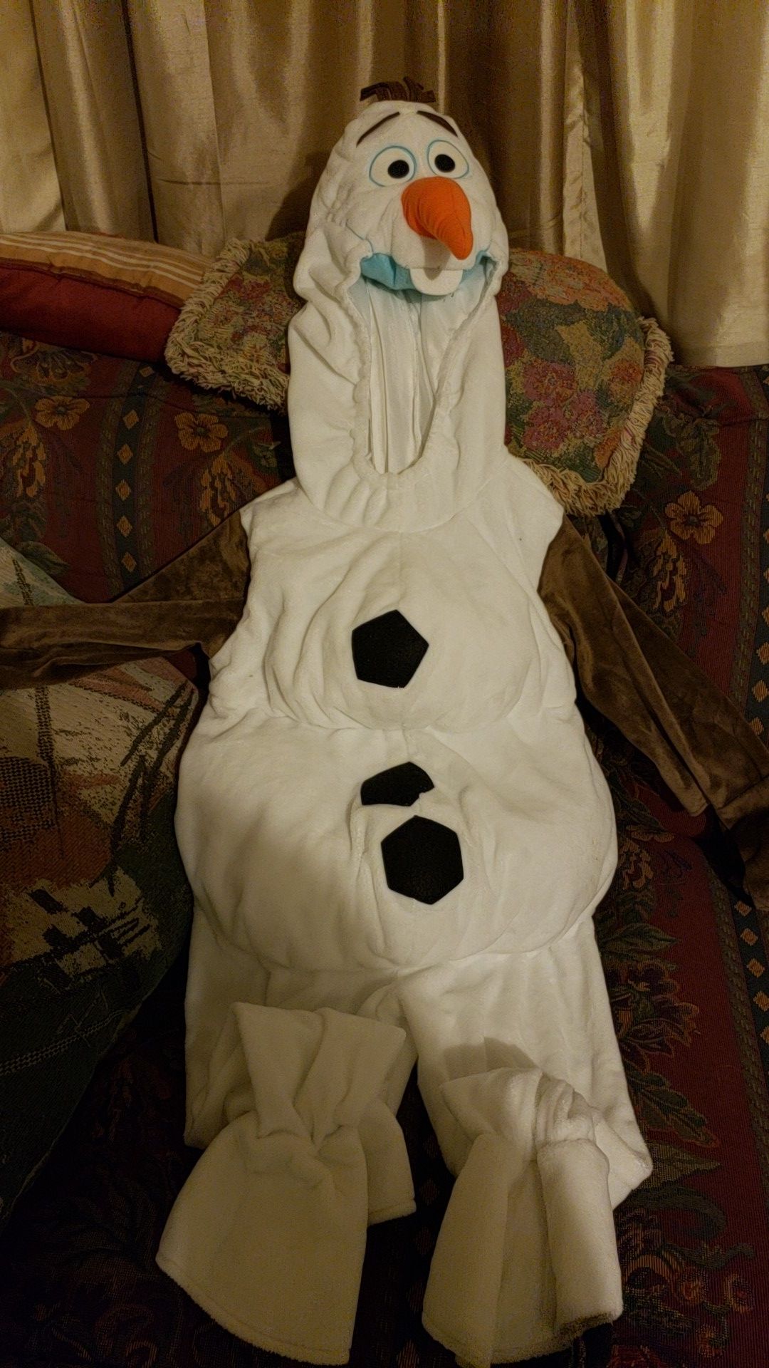 Olaf plush costume