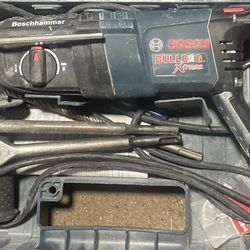 Bosch corded hammer drill and bits