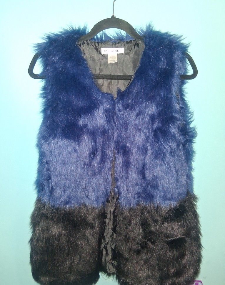 Faux Vest New Sz Medium