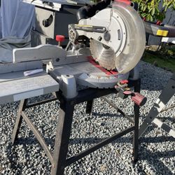 Table Saws And Chop Saw