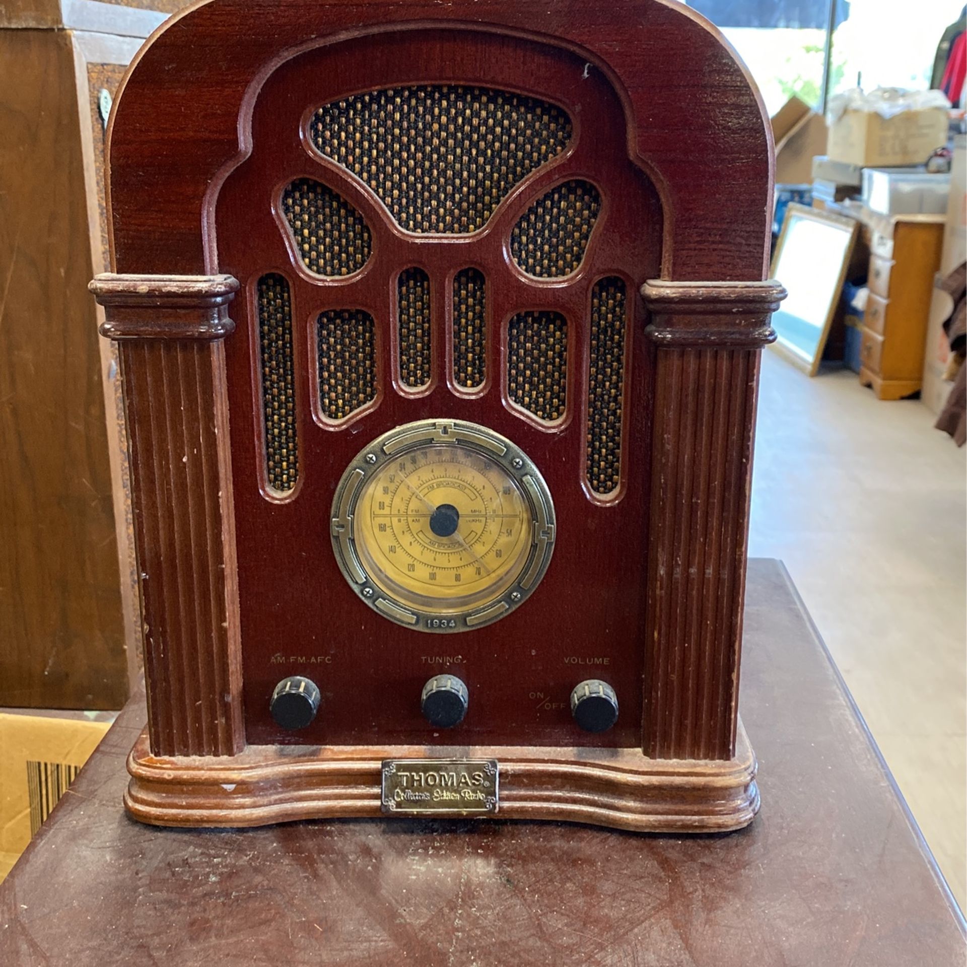 Thomas Collectors Edition Radio 1934