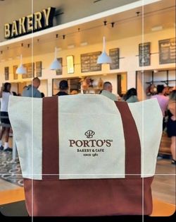 The Original Porto's Bakery & Cafe Exclusive Canvas Tote Bag