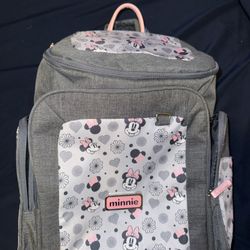 Minnie Mouse Diaper Bag Backpack 