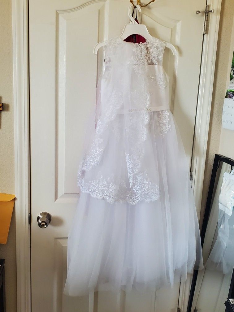 First Holy Communion Dress 👗