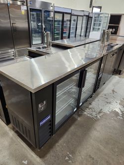 ❄️🍺NSF Commercial Back Bar Cooler (Enfriador de Barra Trasera Comercial)