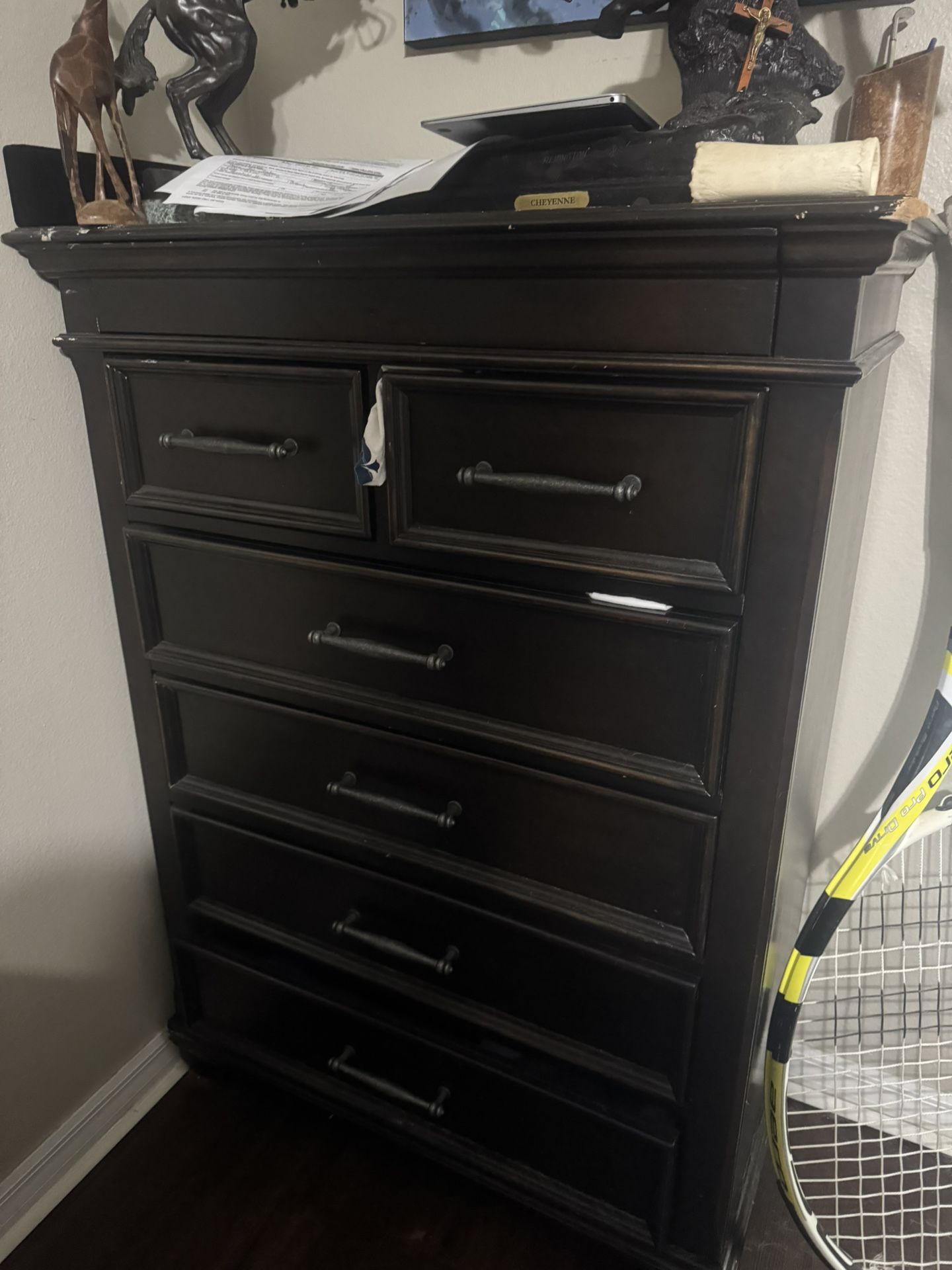 Brown Dresser