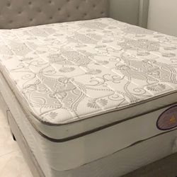 New Queen Mattress And Box Spring 2pc Bed Frame Is Nor Included 