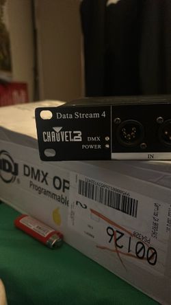 Chauvet Data Stream 4 DMX Splitter ā Rackmount Lighting Gear