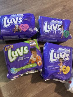 Diapers And Wipes (Huggies&LuVs)