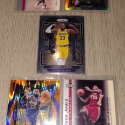 LEBRON JAMES BASKETBALL CARDS