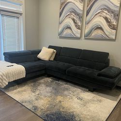 Rooms To Go L Shaped Sectional Couch 