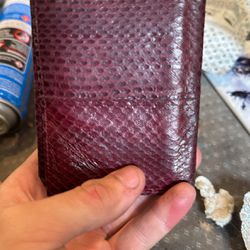 Alligator Leather Wallet 