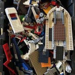 Full Bin Of Legos 