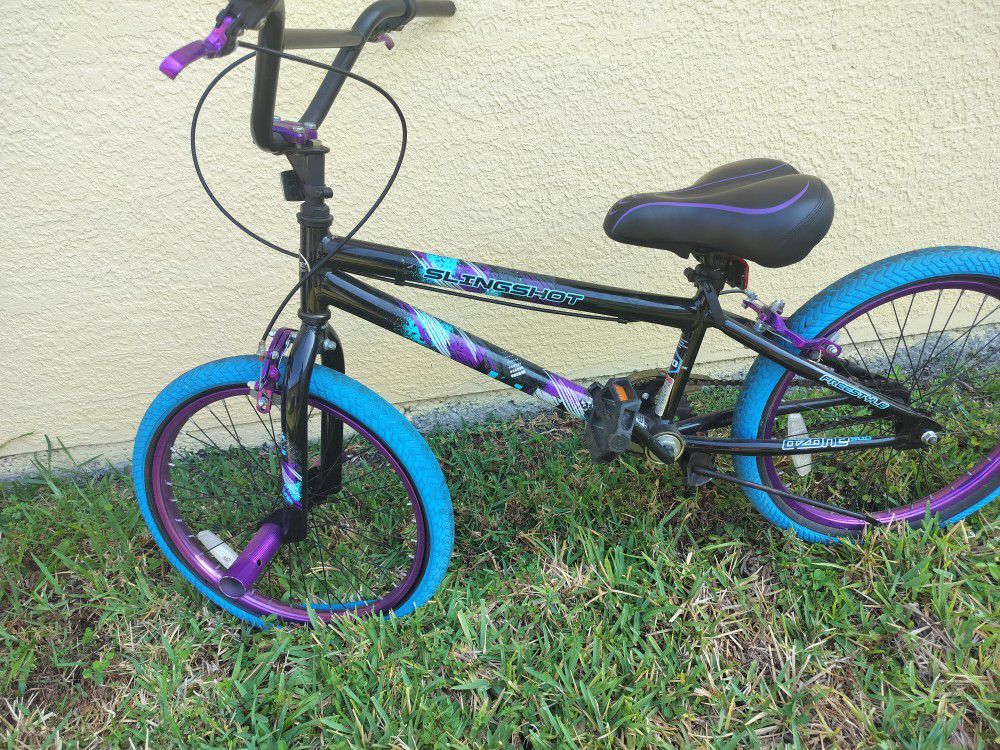 Ozone Slingshot 500 - Purple - Girl's BMX Bike