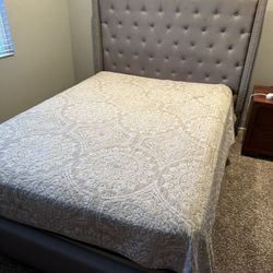 Queen Mattress And Bed Frame $400