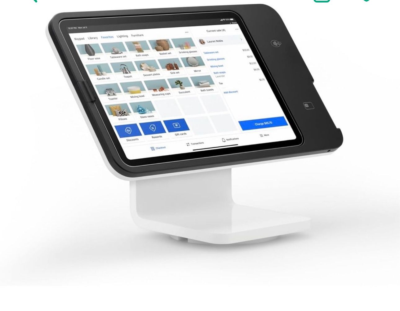 Square Stand +ipad And Card Reader