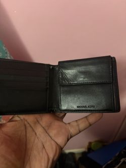 Michael Kors Black Leather Bifold Wallet
