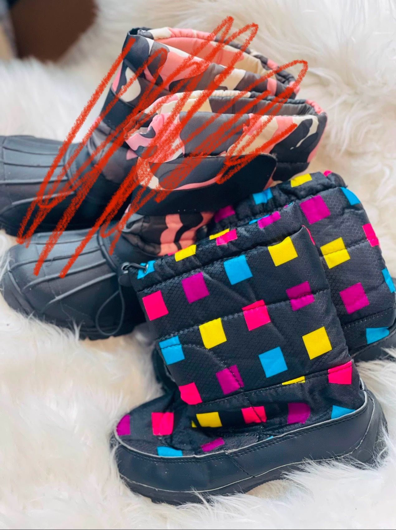Size 3 Youth Snow Boots