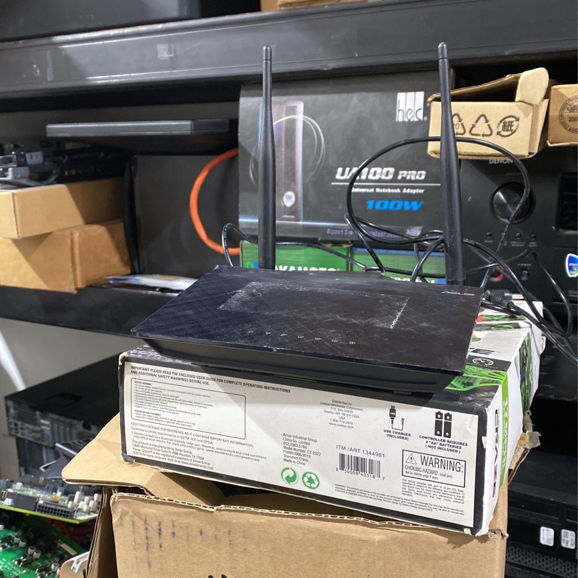 ASUS RT-N12 WiFi-N 300Mbps 3-in-1 Router/AP/Range Extender