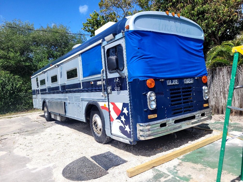 Food Truck, Bluebird Bus