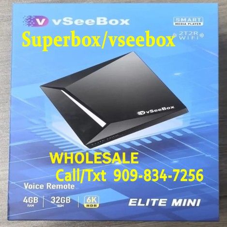 VSEEBOX elite mini new Model Wholesale reseller S6 Ultra super box SMART TV BOX