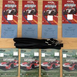 Long Beach Grand Prix SATURDAY Grandstand 5 Row 1 VIP FOUNDERS CLUB