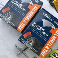 All In One Cleaning Wipes For Wheel And tires